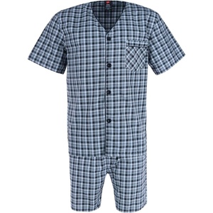 Hanes Men’s Hanes Short Sleeve Pj Set(Blackgrey)