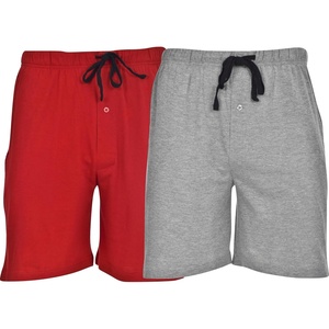 Hanes Men’s Woven Short(Red/Grey Heather)