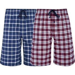 Hanes Men’s Woven Shorts(Navy & Red)