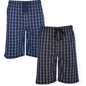Hanes Men’s Woven Shorts(Navy/Black)