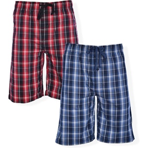 Hanes Men’s Woven Shorts(Red/Navy)