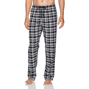 Hanes Ultimate Men’s Big Flannel Pant(Black/White)