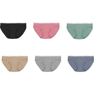 Hanes women’s Hi-Cut Panties Pack, Lightweight Cotton Hi-Cuts, 6-Pack (Retired, Colors May Vary)(Assorted Ribbed Heathers (Hipster))