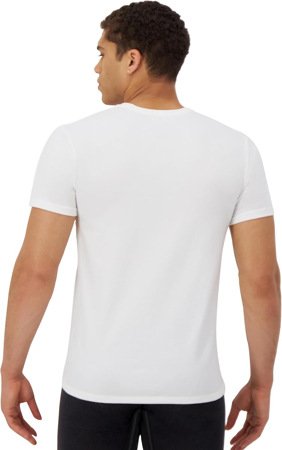 image:imageHanes Mens Ultimate Comfort Fit Cotton Stretch Crewneck Undershirts MultipackWhite