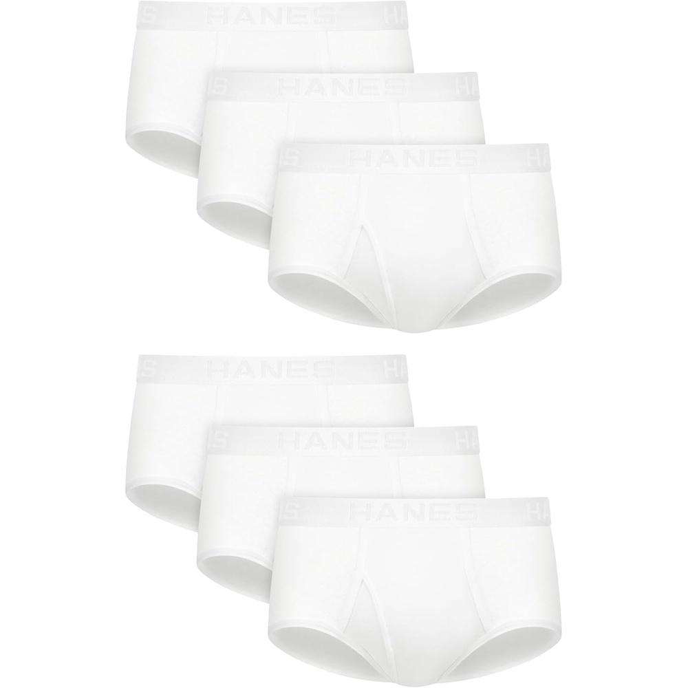 image:imageHanes Mens Underwear Briefs Ultimate Comfortsoft MoistureWicking Tagless Cooling MultipackWhite
