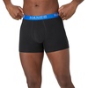 Hanes Men’s Boxer Brief Underwear Pack, Stretch Cotton Boxer Briefs for Men, Moisture-wicking, 6-pack(Black)