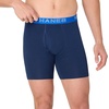 Hanes Men’s Boxer Brief Underwear Pack, Stretch Cotton Boxer Briefs for Men, Moisture-wicking, 6-pack(Navy  Grey)