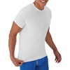 Hanes Men’s Performance Undershirt, X-Temp Moisture-Wicking Crewneck, White 5-Pack(White)