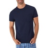 Hanes Men’s Pocket T-Shirt Undershirts 6-Pack, Cotton Tees | Cool, breathable, & stay-tucked Cotton Pocket T-Shirt 6-pack for men with odor protection and Cool Comfort moisture wicking.(Grey Heather  Black  White  Navy  Blue Heather)