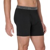 Hanes Men’s Stay Dry Pouch Boxer Briefs, Performance Stretch Boxer Brief With Leak Protection, 3-pack(Black)