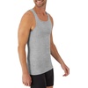 Hanes Men’s Tank Undershirt Pack, Cotton Tank Undershirt, Moisture-Wicking, Breathable, White or Grey/Black, Multi-Pack(Black/Grey – 6 Pack)