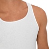 Hanes Men’s Tank Undershirt Pack, Cotton Tank Undershirt, Moisture-Wicking, Breathable, White or Grey/Black, Multi-Pack(White – 12 Pack)