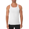 Hanes Men’s Tank Undershirt Pack, Cotton Tank Undershirt, Moisture-Wicking, Breathable, White or Grey/Black, Multi-Pack(White – 6 Pack)
