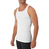 Hanes Men’s Tank Undershirt Pack, Cotton Tank Undershirt, Moisture-Wicking, Breathable, White or Grey/Black, Multi-Pack(White – 6 Pack)