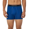 Hanes Men’s Total Support Pouch Men’s Boxer Brief Underwear, Anti-chafing, Moisture-wicking Odor Control, 3-pack(Black/Blue)
