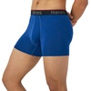 Hanes Men’s Total Support Pouch Men’s Boxer Brief Underwear, Anti-chafing, Moisture-wicking Odor Control, 3-pack(Black/Blue)