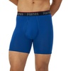 Hanes Men’s Total Support Pouch Men’s Boxer Brief Underwear, Anti-chafing, Moisture-wicking Odor Control, 3-pack(Blue/Red/Black)