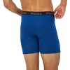 Hanes Men’s Total Support Pouch Men’s Boxer Brief Underwear, Anti-chafing, Moisture-wicking Odor Control, 3-pack(Blue/Red/Black)