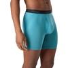 Hanes Men’s Total Support Pouch Men’s Boxer Brief Underwear, Anti-chafing, Moisture-wicking Odor Control, 3-pack(Grey/Navy/Turquiose)