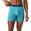 Hanes Men’s Total Support Pouch Men’s Boxer Brief Underwear, Anti-chafing, Moisture-wicking Odor Control, 3-pack(Grey/Navy/Turquiose)