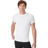 Hanes Men’s Ultimate Undershirt ComfortBlend Slim Fit Tees for Men, Moisture-Wicking(White)