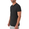 Hanes Men’s Undershirt Packs, Stay-Tucked Soft Cotton Undershirts, Best Undershirts for Men, White/Black/Asstd Multipacks(Black/Grey/Blue Assorted – 6 Pack)