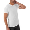 Hanes Men’s Undershirt Packs, Stay-Tucked Soft Cotton Undershirts, Best Undershirts for Men, White/Black/Asstd Multipacks(White – 6 Pack)