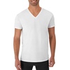 Hanes Men’s Undershirts T-Shirt Pack, V-Neck Cotton Tees for Men, Moisture-Wicking, Odor Control, White Multi-Pack(White – 6 Pack)