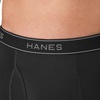 Hanes Men’s Underwear Boxer Brief Pack, Performance Stretch Underwear, Moisture-wicking Boxer Briefs for Men, 6-pack(Black)