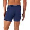 Hanes Men’s Underwear Boxer Brief Pack, Performance Stretch Underwear, Moisture-wicking Boxer Briefs for Men, 6-pack(Black/Blue/Grey)