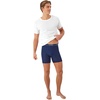 Hanes Men’s Underwear Boxer Brief Pack, Performance Stretch Underwear, Moisture-wicking Boxer Briefs for Men, 6-pack(Black/Blue/Grey)