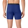 Hanes Men’s Underwear Boxer Brief Pack, Performance Stretch Underwear, Moisture-wicking Boxer Briefs for Men, 6-pack(Blue  Grey  Black  Red)