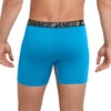 Hanes Men’s Underwear Boxer Briefs Pack, 3-Pack, Total Support Pouch, Long or Short-Leg Boxer Briefs(Awesome Blue/Palatinate Blue/Black)