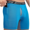 Hanes Men’s Underwear Boxer Briefs Pack, 3-Pack, Total Support Pouch, Long or Short-Leg Boxer Briefs(Awesome Blue/Palatinate Blue/Black)