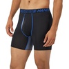 Hanes Men’s Underwear Boxer Briefs Pack, 3-Pack, Total Support Pouch, Long or Short-Leg Boxer Briefs(Black)