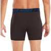 Hanes Men’s Underwear Boxer Briefs Pack, 3-Pack, Total Support Pouch, Long or Short-Leg Boxer Briefs(Blue/Black)