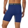 Hanes Men’s Underwear Boxer Briefs Pack, 3-Pack, Total Support Pouch, Long or Short-Leg Boxer Briefs(Blue/Grey/Black)