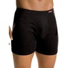 Hanes Men’s Underwear Boxer Briefs Pack, Moisture-wicking Underwear for Men, Breathable, Cool & Breathable Cotton(Black/Gray)