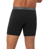 Hanes Men’s Underwear Boxer Briefs or Long-Leg Boxer Briefs Pack, 3 Pack, No-Ride-Up, Stretch-Cotton Men Clothing(Blue/Black – Long Leg Briefs)