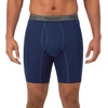Hanes Men’s Underwear Boxer Briefs or Long-Leg Boxer Briefs Pack, 3 Pack, No-Ride-Up, Stretch-Cotton Men Clothing(Navy/Grey/Black – Long Leg Briefs)