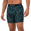 Hanes Men’s Underwear Boxer Briefs or Long-Leg Boxer Briefs Pack, 3 Pack, No-Ride-Up, Stretch-Cotton Men Clothing(Turquoise/Concrete/Black 3-pack – Long Leg Briefs)