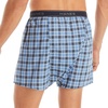Hanes Men’s Underwear Boxers Pack, Cool & Breathable Cotton Underwear, Moisture-Wicking Boxers for Men(Blue Plaid – 5 Pack)