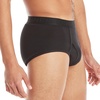Hanes Men’s Underwear Briefs Ultimate Comfortsoft Moisture-Wicking Tagless Cooling Multipack(Gray/Black)