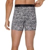 Hanes Men’s Underwear, SuperSoft Viscose from Bamboo, 3-Pack, Sexy Men’s Underwear, Short or Regular- Leg Boxer Briefs(Black/Grey)