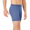 Hanes Men’s Underwear, SuperSoft Viscose from Bamboo, 3-Pack, Sexy Men’s Underwear, Short or Regular- Leg Boxer Briefs(Grey/Green/Navy)