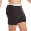Hanes mens Underwear Boxer Briefs Pack, Cool & Breathable Cotton Moisture-wicking Underwear for Men, No Ride Up(Black/Gray – 6 Pack)