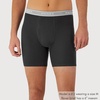 Hanes mens Underwear Boxer Briefs Pack, Cool & Breathable Cotton Moisture-wicking Underwear for Men, No Ride Up(Black/Grey Heather – 12 Pack)