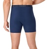 Hanes mens Underwear Boxer Briefs Pack, Cool & Breathable Cotton Moisture-wicking Underwear for Men, No Ride Up(Grey/Navy/Blue – 6 Pack)