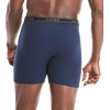 Hanes mens Underwear Boxer Briefs Pack, Cool & Breathable Cotton Moisture-wicking Underwear for Men, No Ride Up(Red/Blue – 6 Pack)