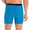 Hanes mens Underwear Boxer Briefs Pack, Cool & Breathable Cotton Moisture-wicking Underwear for Men, No Ride Up(Striped Blue – 6 Pack)